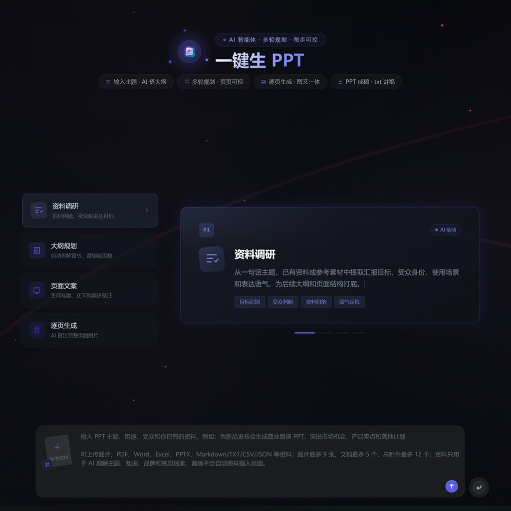 一键PPT与企业级方案案例